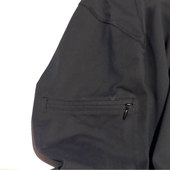 Duluth Trading Co Black Cropped Activewear Pants Women's L Large - Picture 7 of 7